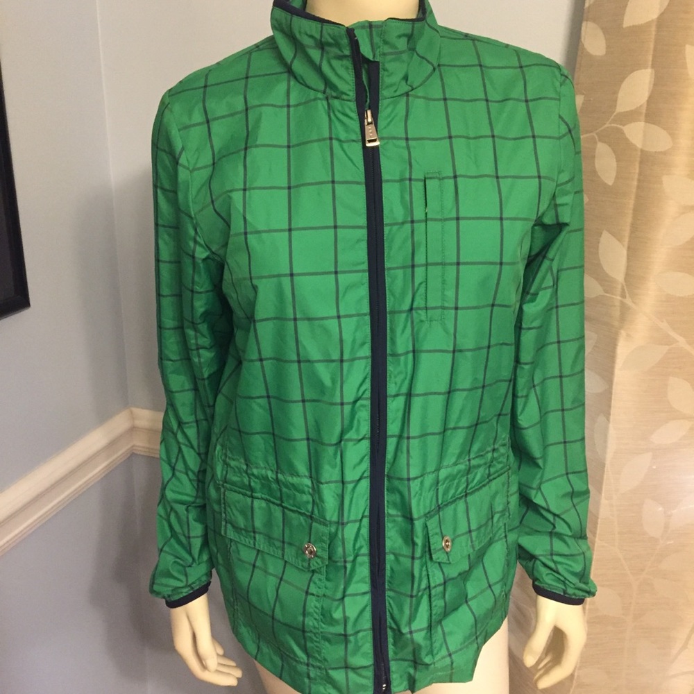 Green/blue plaid Ralph Lauren jacket